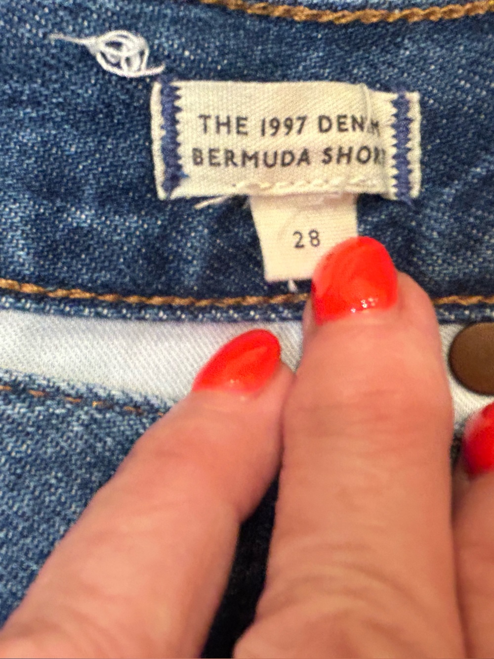 Madewell - The 1997 Denim Bermuda Short - Picture 7 of 7